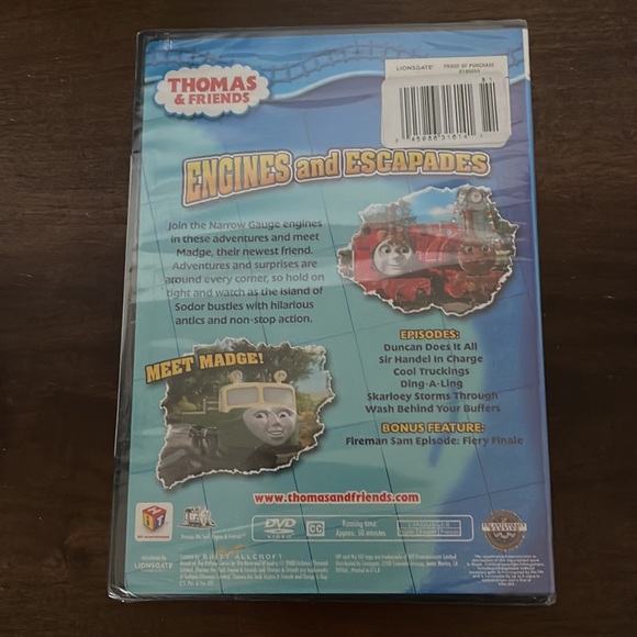 Thomas and Friends Engines and Escapades DVD - Picture 2 of 3